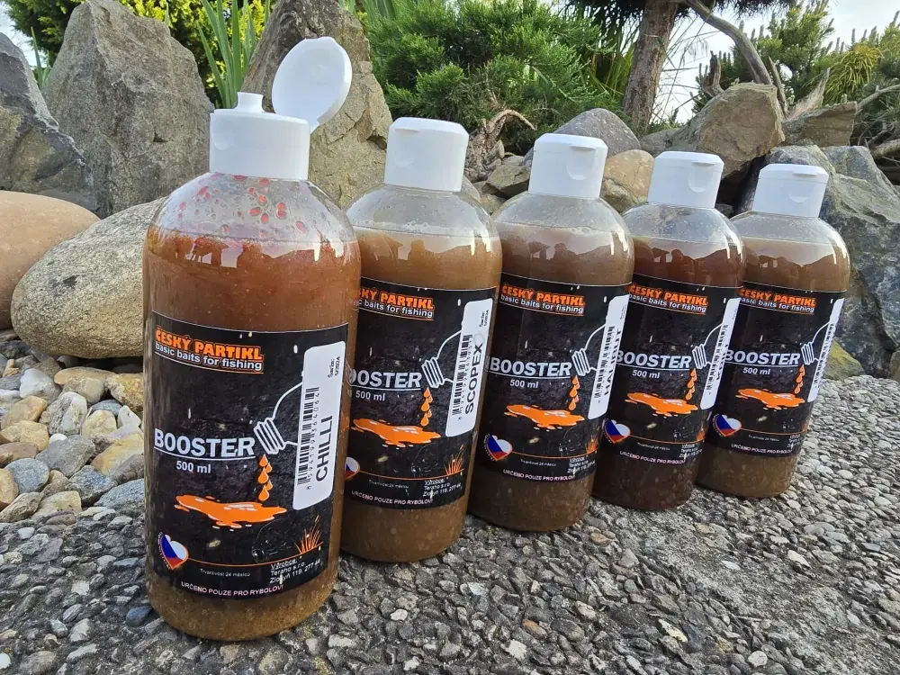 TEKUTÝ BOOSTER ČESKÝ PARTIKL / 0,5 l / JAHODA