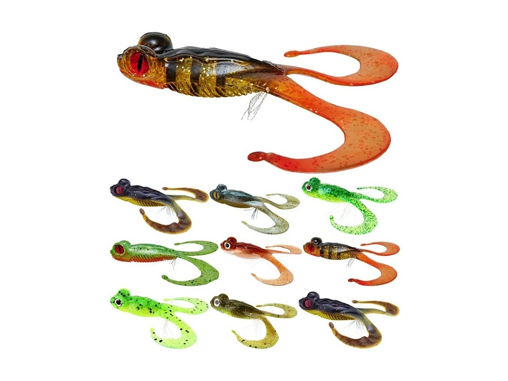 Gunki Gumová Nástraha Bull Frog - Chicken Frog / 13cm / 1 ks