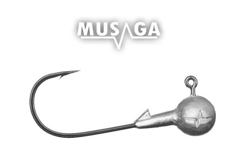 JIGOVÉ HLAVIČKY MUSAGA  #2/0 - 3 ks, 15 g