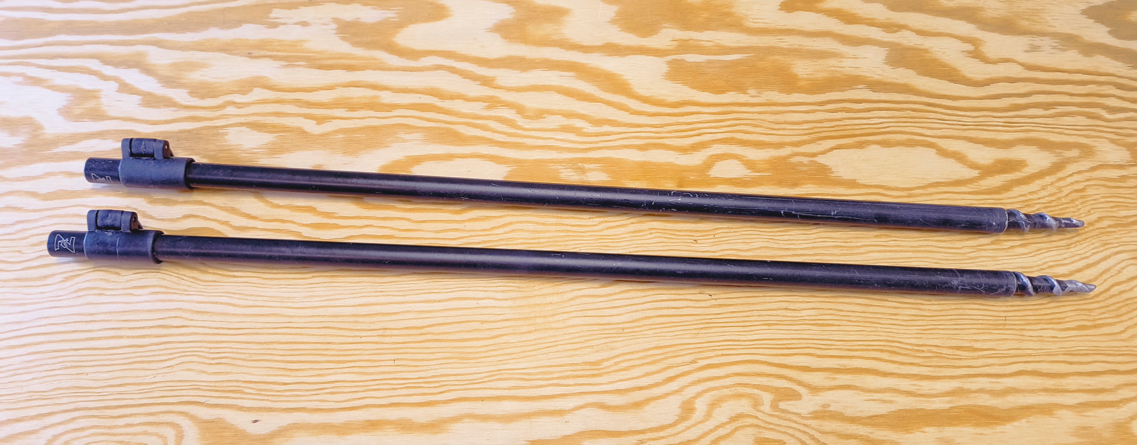 2 ZAVRTÁVACÍ VIDLIČKY ZFISH BANKSTICK SUPERIOR DRILL - DÉLKA 60-110 CM