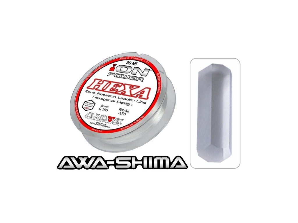 VLASEC AWA-SHIMA ION POWER HEXA ANTI-TWIST 0,091 mm / 50m