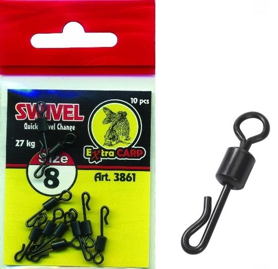 EXTRA CARP SWIVEL QUICK CHANGE OBRATLÍK 7142 VEL. 12 / 10 ks