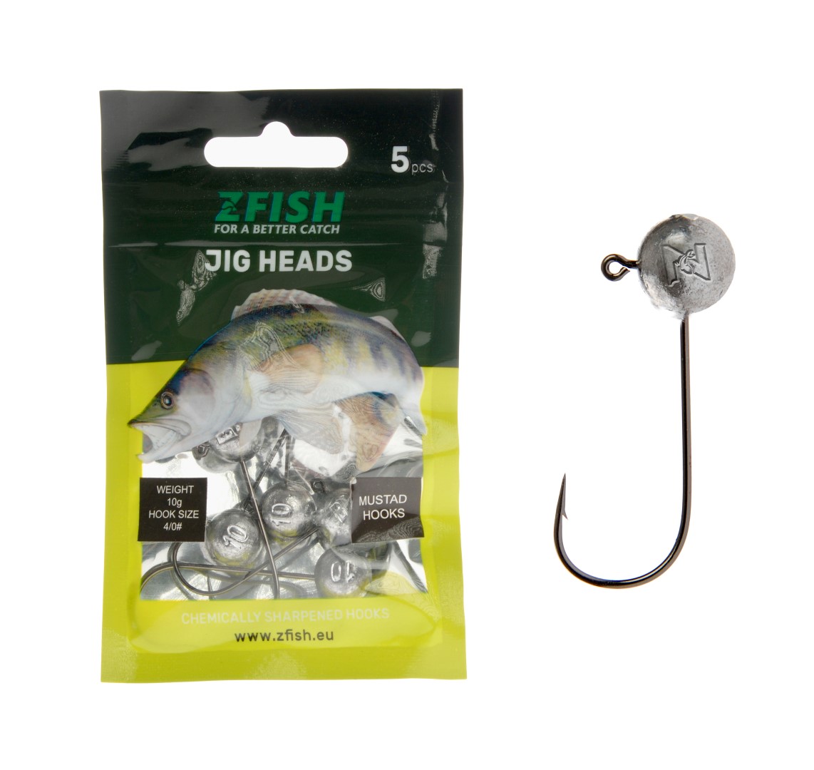 ZFISH JIG HEAD SIMPLY 5G / HÁČEK 1/0 - 5 KS