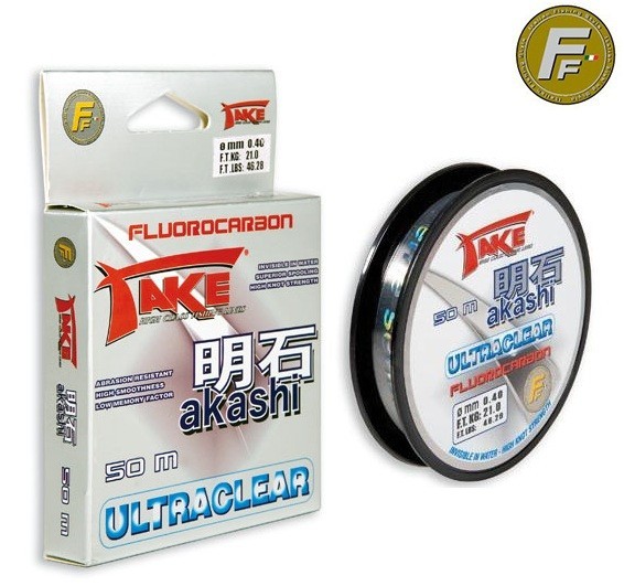 Fluorocarbon Fishing Ferrari AKASHI 50m, 0,18mm / 6kg