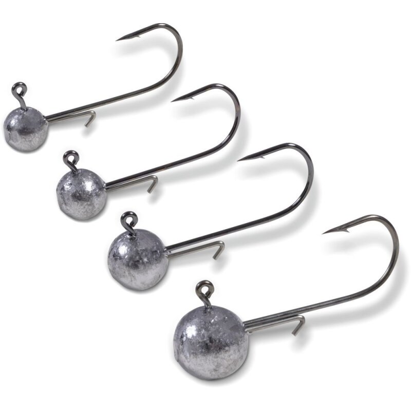 JIGOVÉ HLAVY TROPHY JIG HEADS VEL. 1/0  5-14 G  4 KS