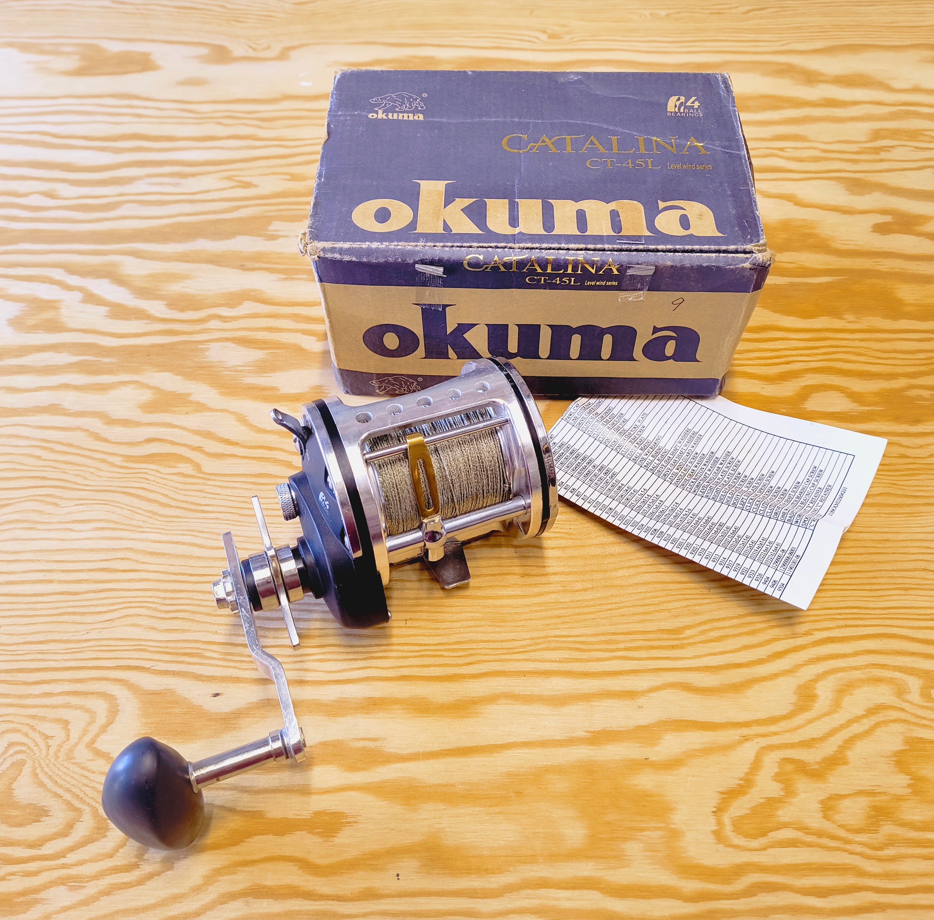 MULTIPLIKÁTOR OKUMA CATALINA CT - 45L RH