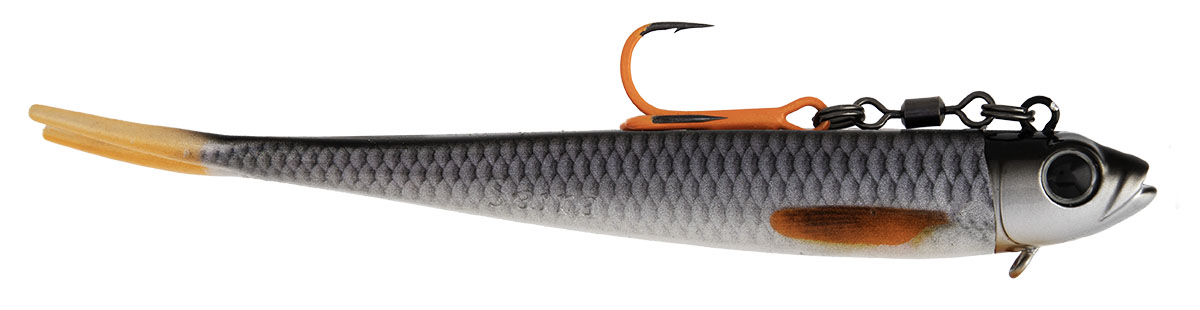 SMÁČEK MIKADO SAIRA WITH JIG VERTICAL 17CM / 30G / LIMITED BLEAK - 2KS