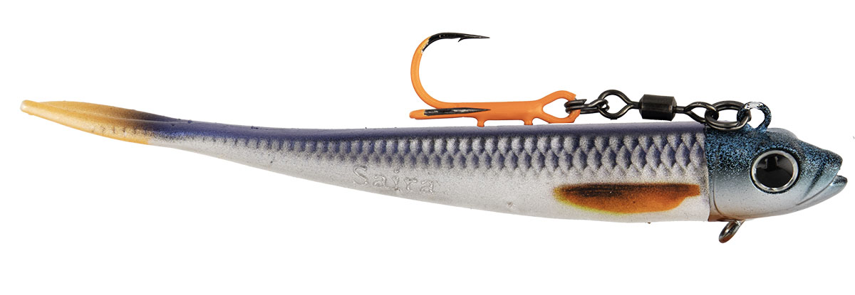 SMÁČEK MIKADO SAIRA WITH JIG VERTICAL 17CM / 45G / LIMITED ROACH - 2KS