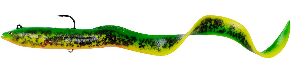 SAVAGE GEAR GUMOVÁ NÁSTRAHA 4D REAL EEL FIRETIGER-20 CM 38 G