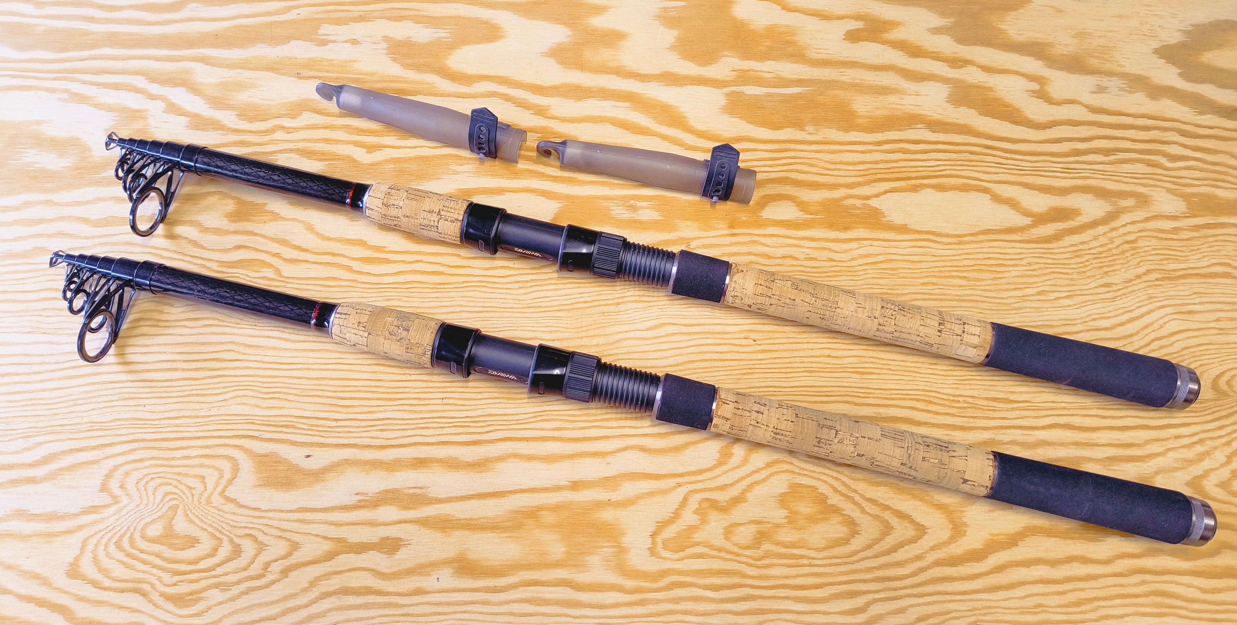 2 TELESKOPICKÉ PRUTY DAIWA MEGAFORCE TELE / 3,0 M / 40-90 G 