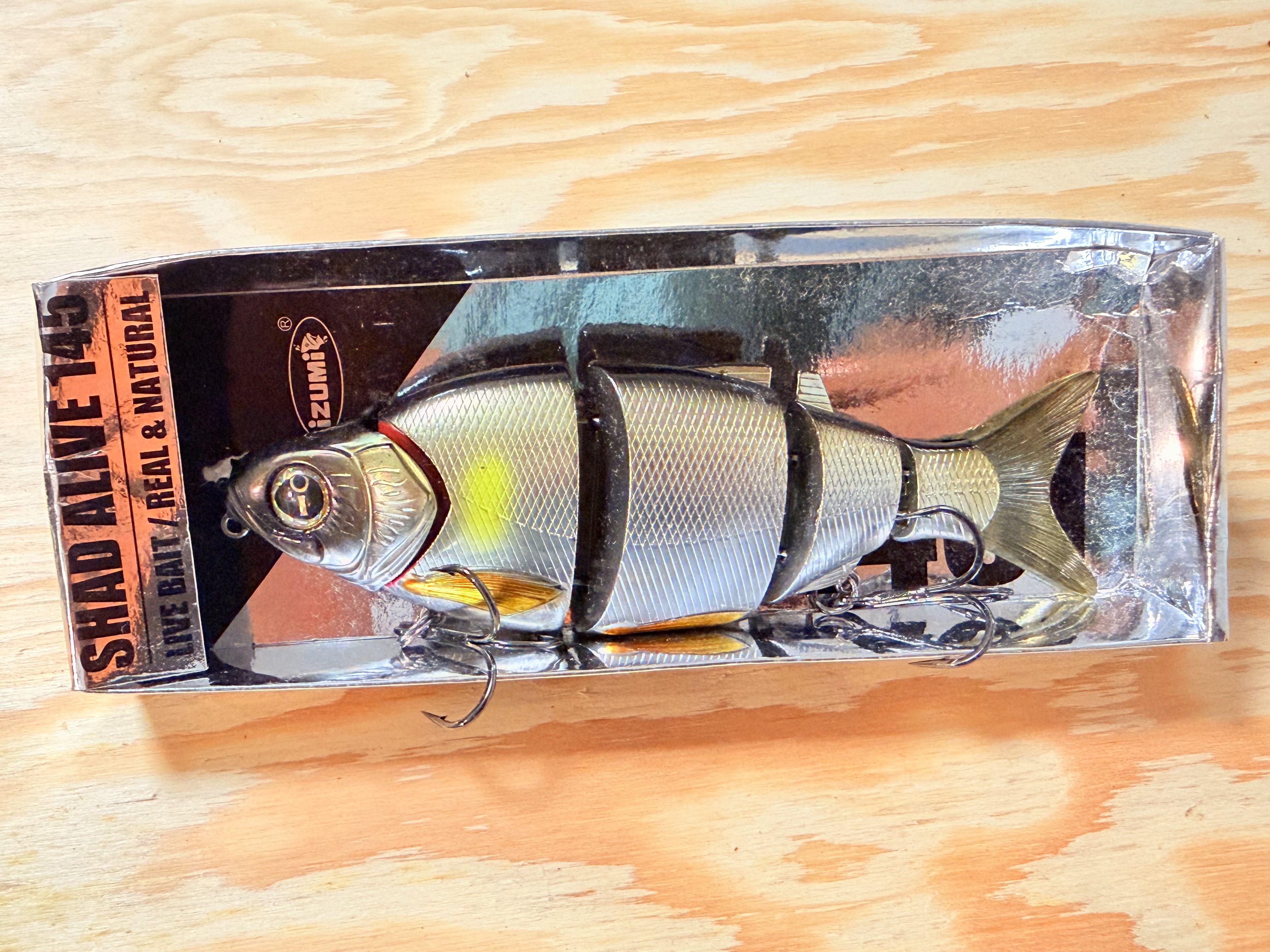 Wobler Izumi Shad Alive S / 14,5 cm / 05 Ayu