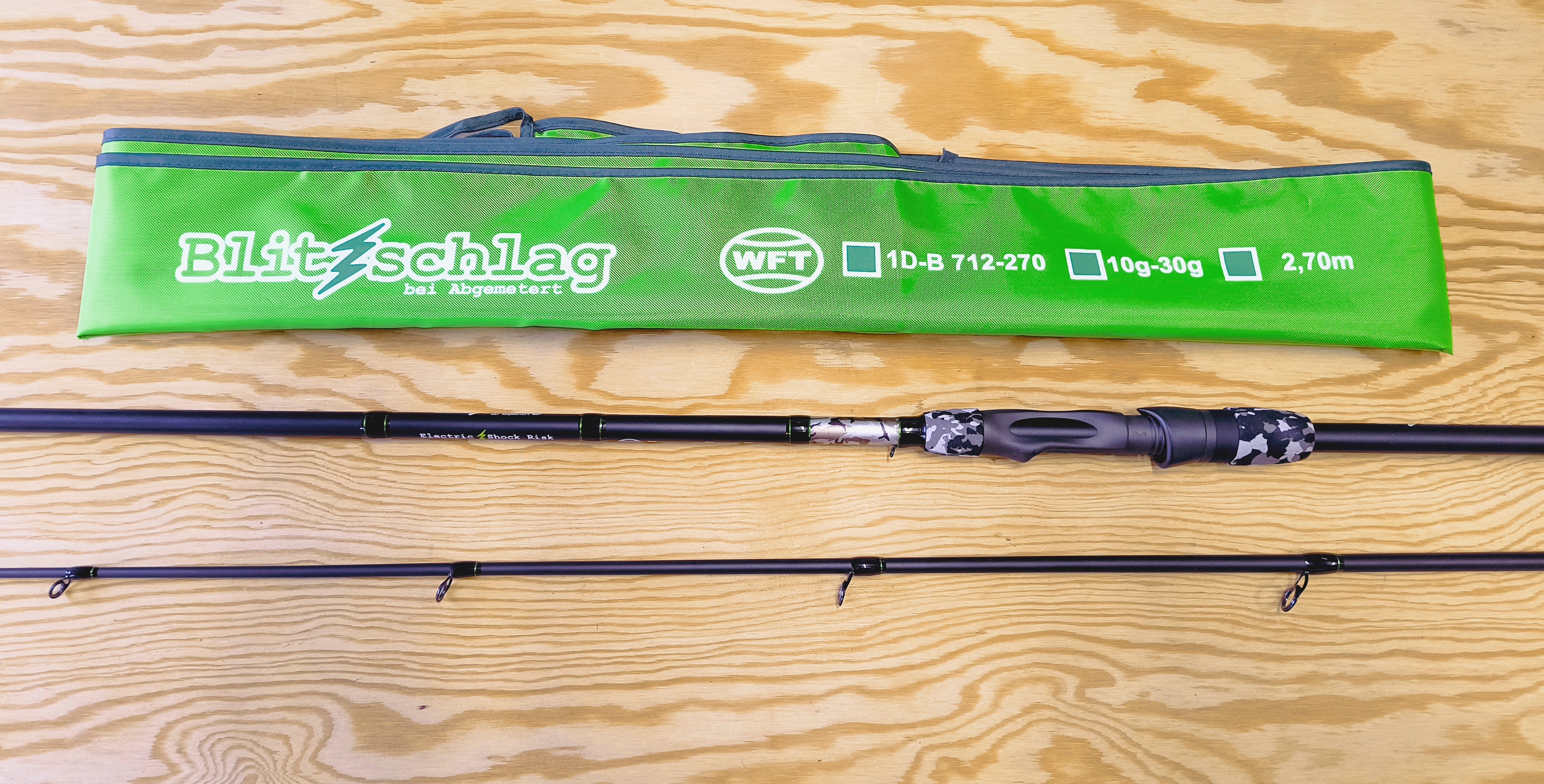 PŘÍVLAČOVÝ PRUT WFT BLITZ SCHLAG / 2,7 m / 10-30 g 