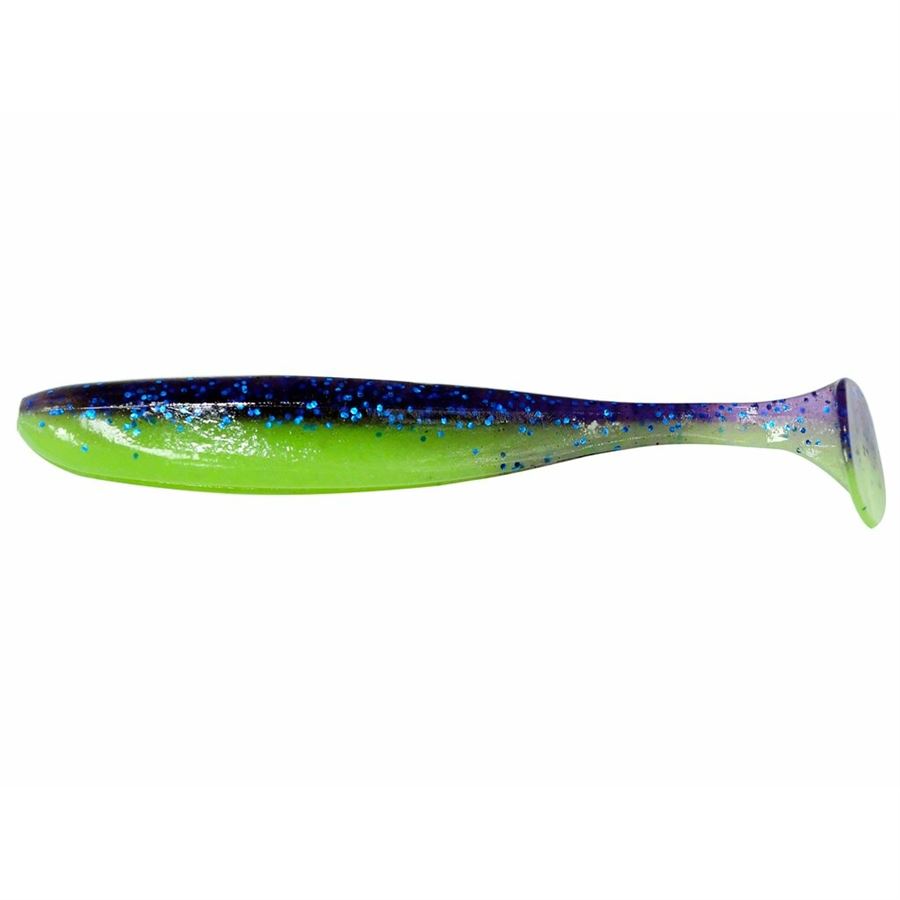 Gumová Nástraha Keitech Easy Shiner 4'' 10cm Violet Lime Belly PAL06T (7ks)