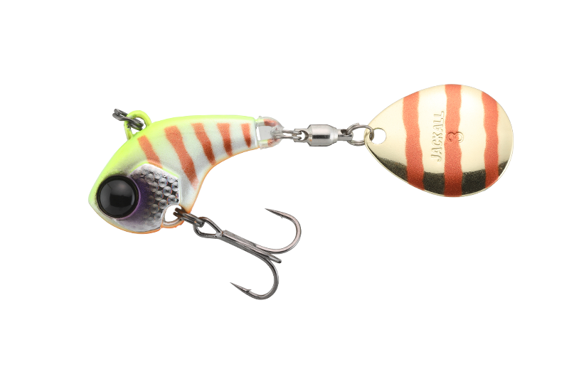 Jackall Deracoup Tail Spinner Chart Bag Gill Stripe 10,5g 