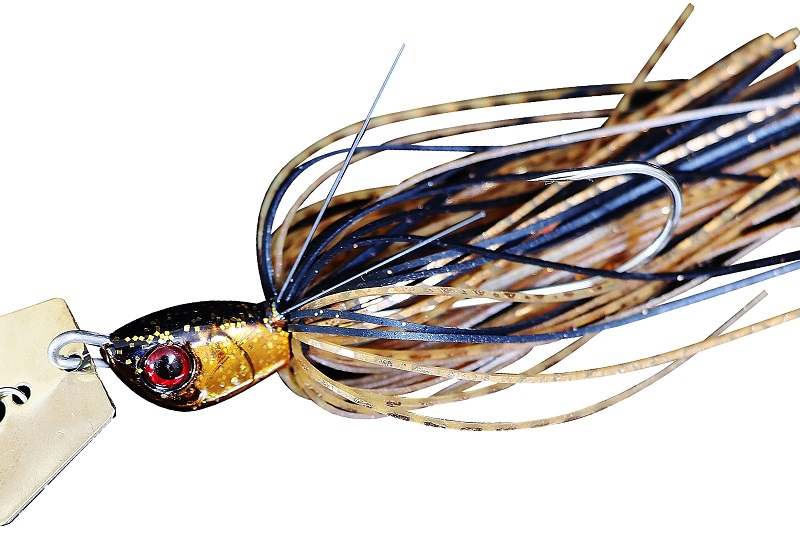 Chatterbait JACKALL Break Blade 14 G Hologram Gold