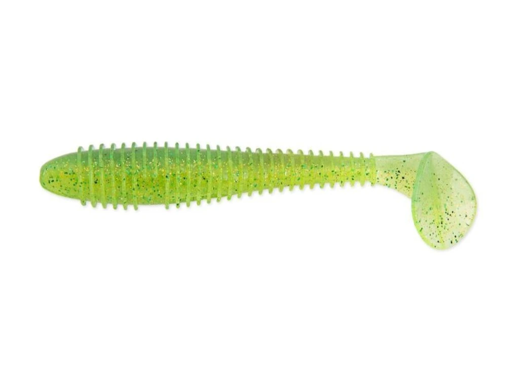Gumová Nástraha Keitech Swing Impact Fat 5,8" 14,5cm Lime Chartreuse 424T (4ks)