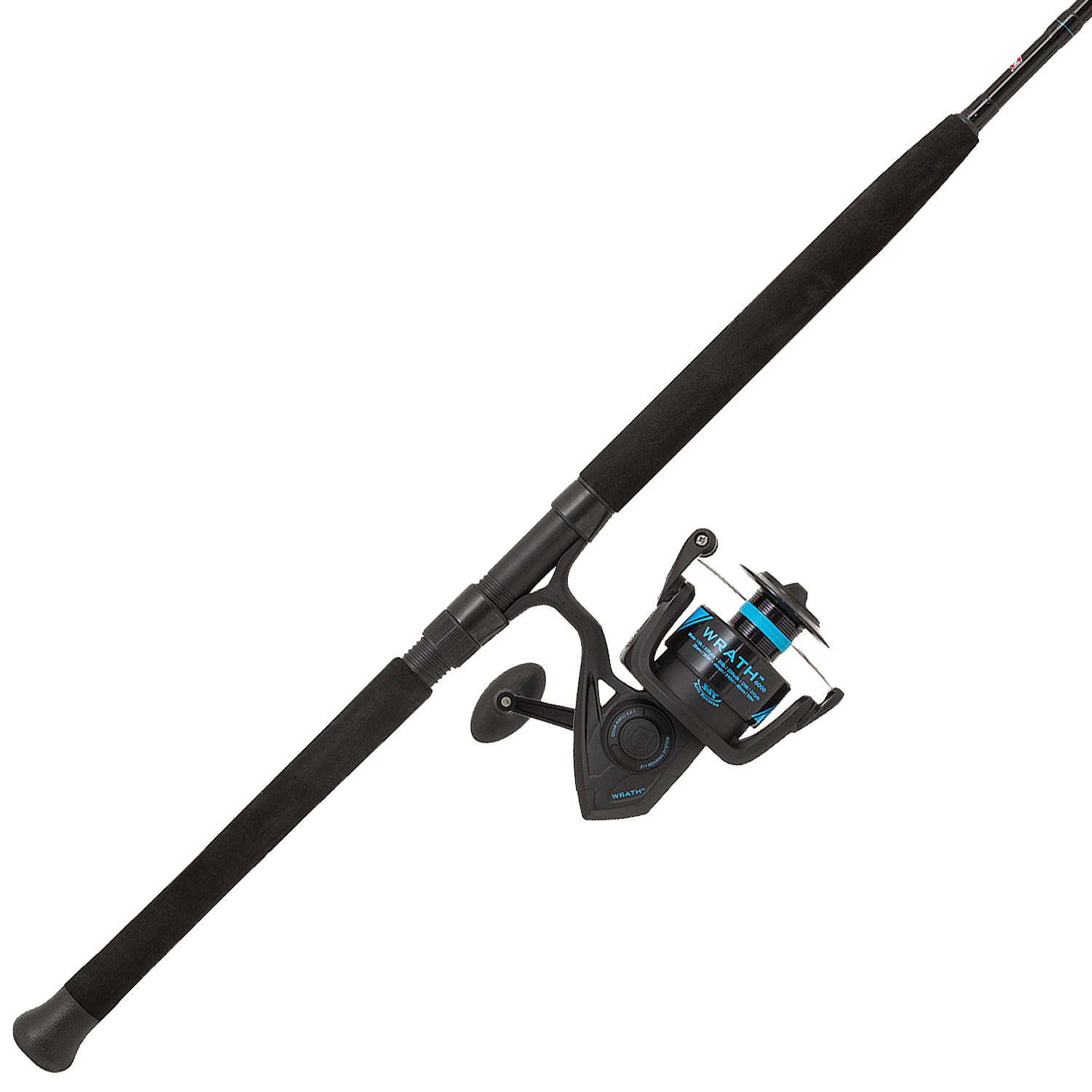 SUMCOVÝ / MOŘSKÝ PRUT + NAVIJÁK PENN WRATH BOAT 2.13m / 150-450g
