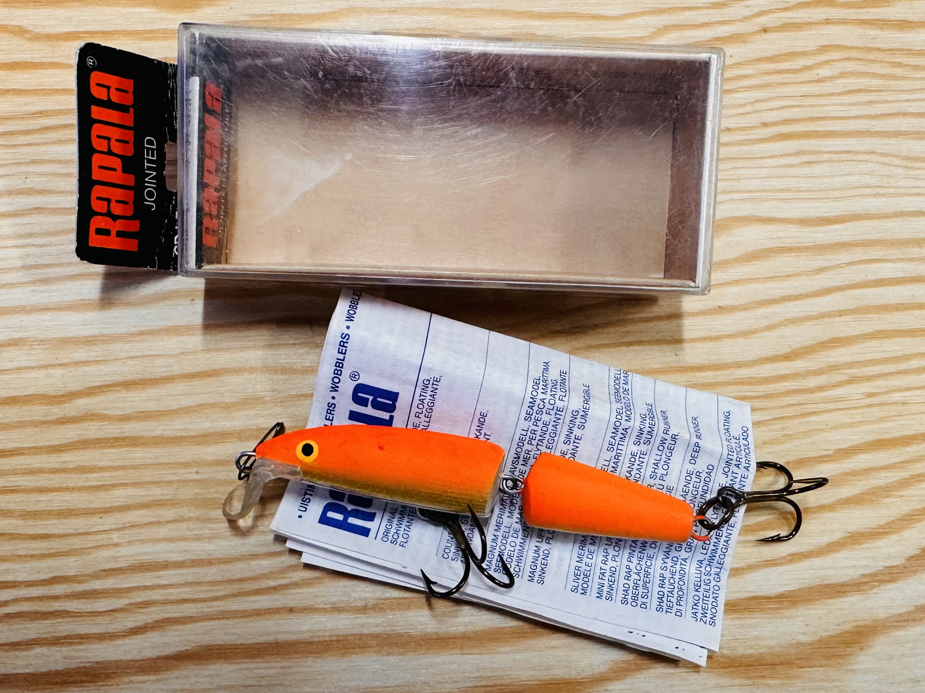 Wobler RAPALA Sinking Countdown Jointed CDJ-7 GFR Finland 7cm / 5g 