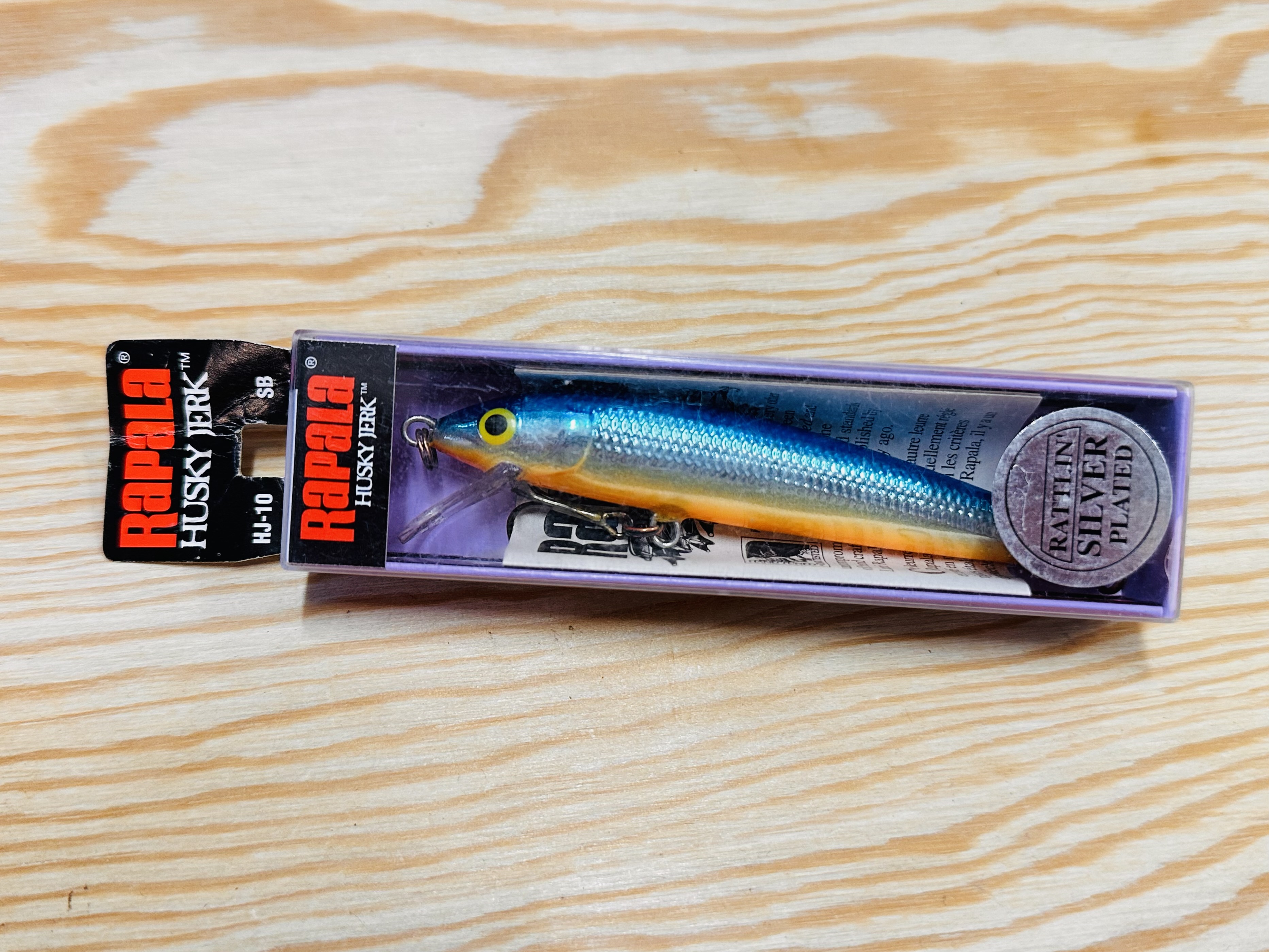 Wobler RAPALA Husky Jerk HJ-10 SB Finland 10cm / 10g 
