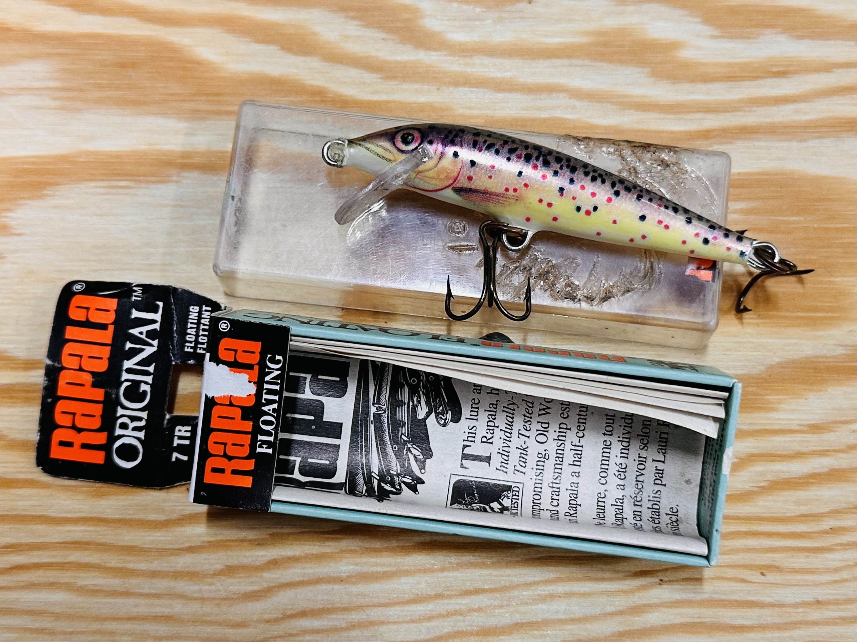 Wobler RAPALA Floating F-7 TR Finland 7cm / 4g 