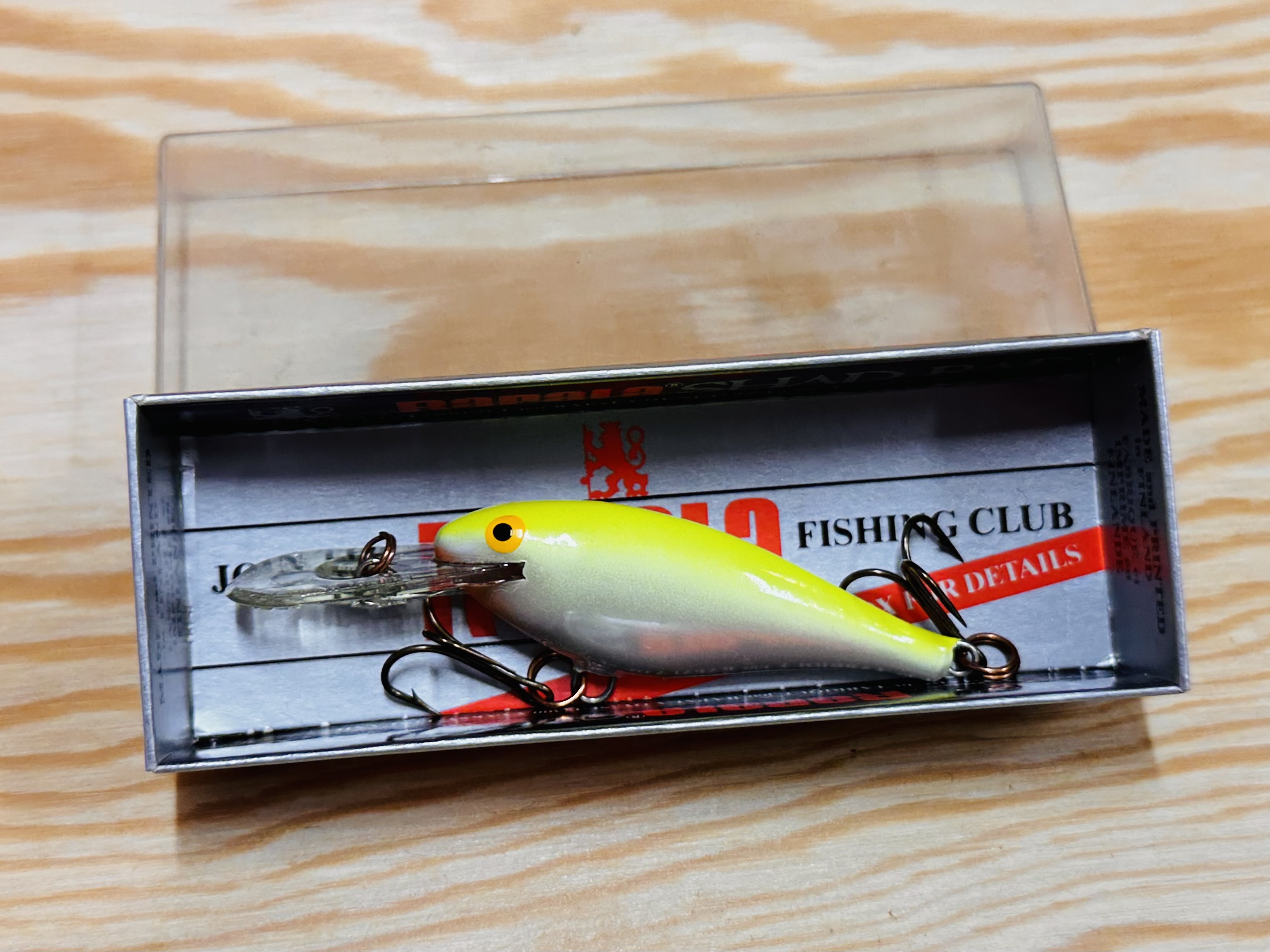 Wobler RAPALA Shad Rap Deep Runner SR-5 SFC Finland 5cm / 6g 