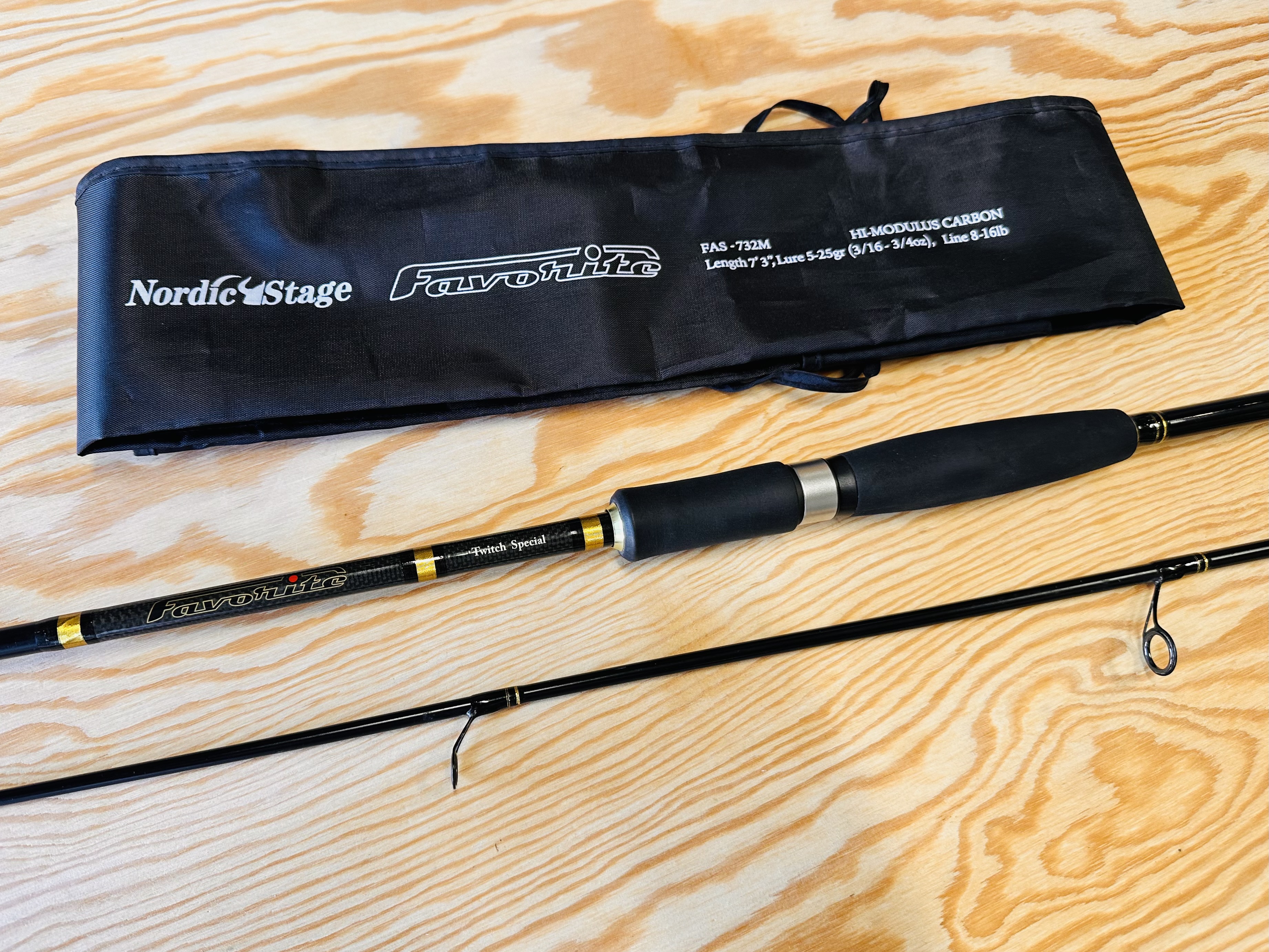 PŘÍVLAČOVÝ PRUT NORDIC STAGE FAVORITE  732 M / 2,20 m / 5-25 g 