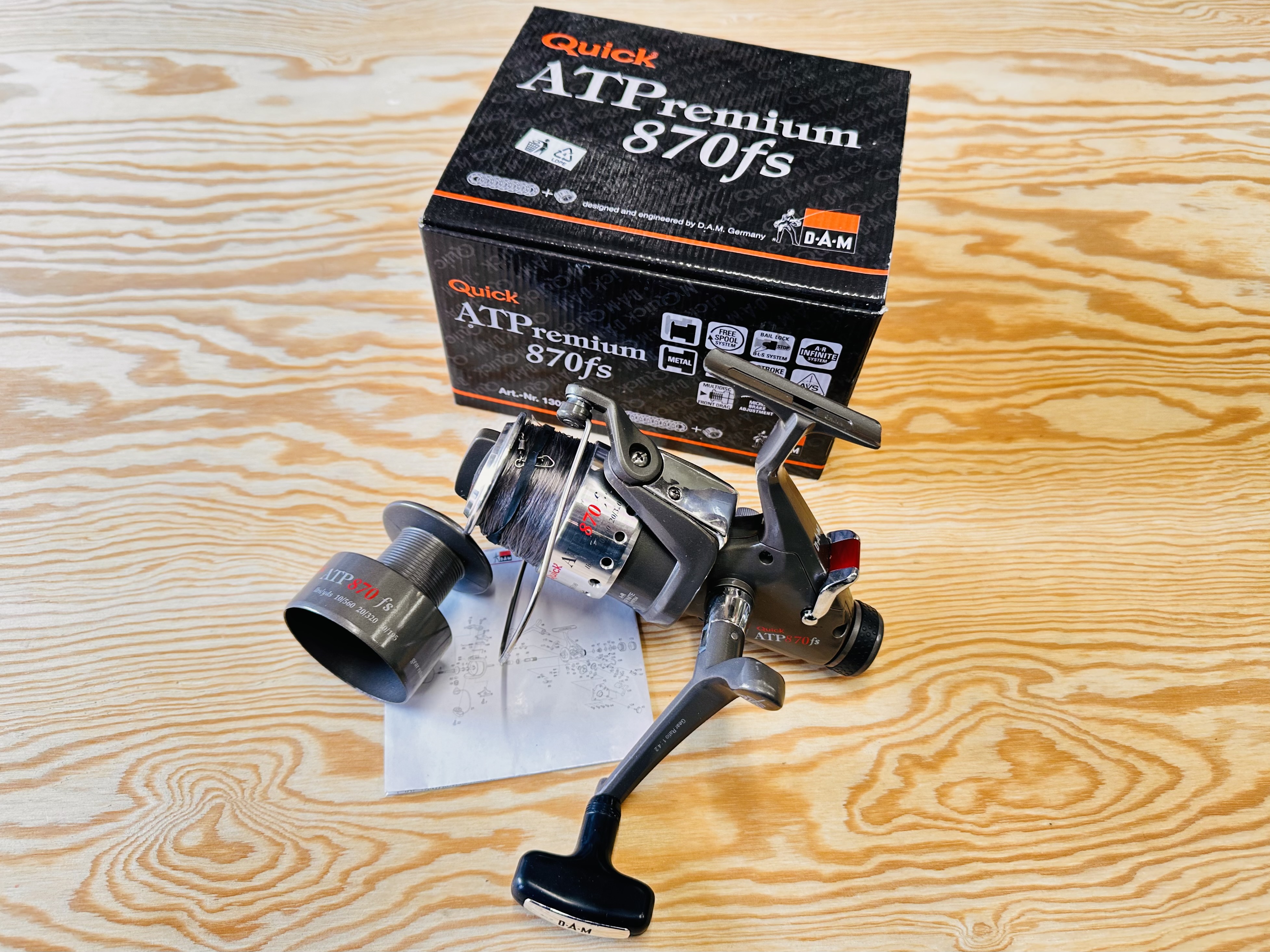 NAVIJÁK DAM QICK ATP PREMIUM 870 FS