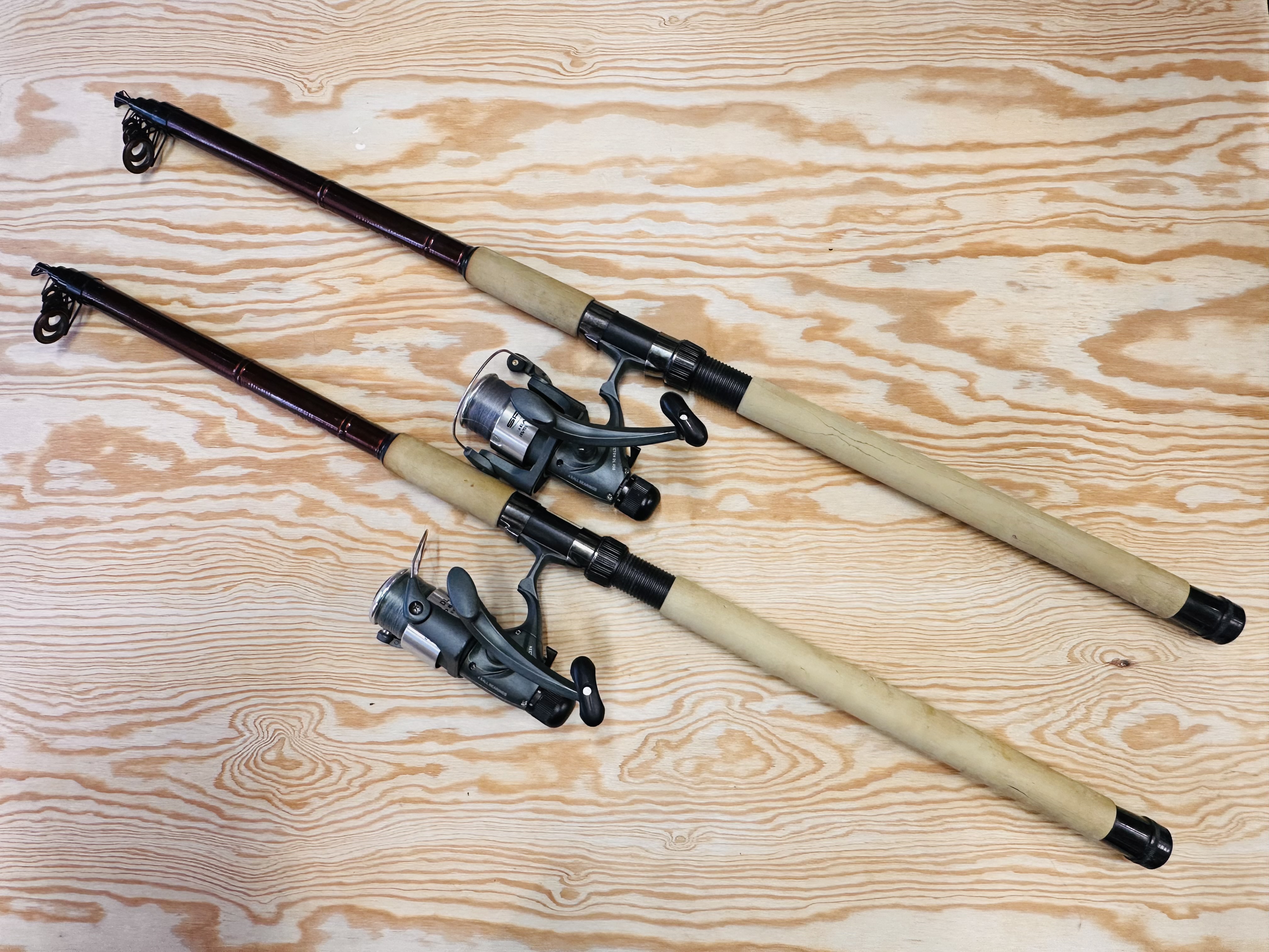 SET 2 + 2 / TELESKOPICKÉ PRUTY CORMORAN PROFILINE TELE 100 / 3,60 M / 50-100 G + NAVIJÁKY SPRO 50
