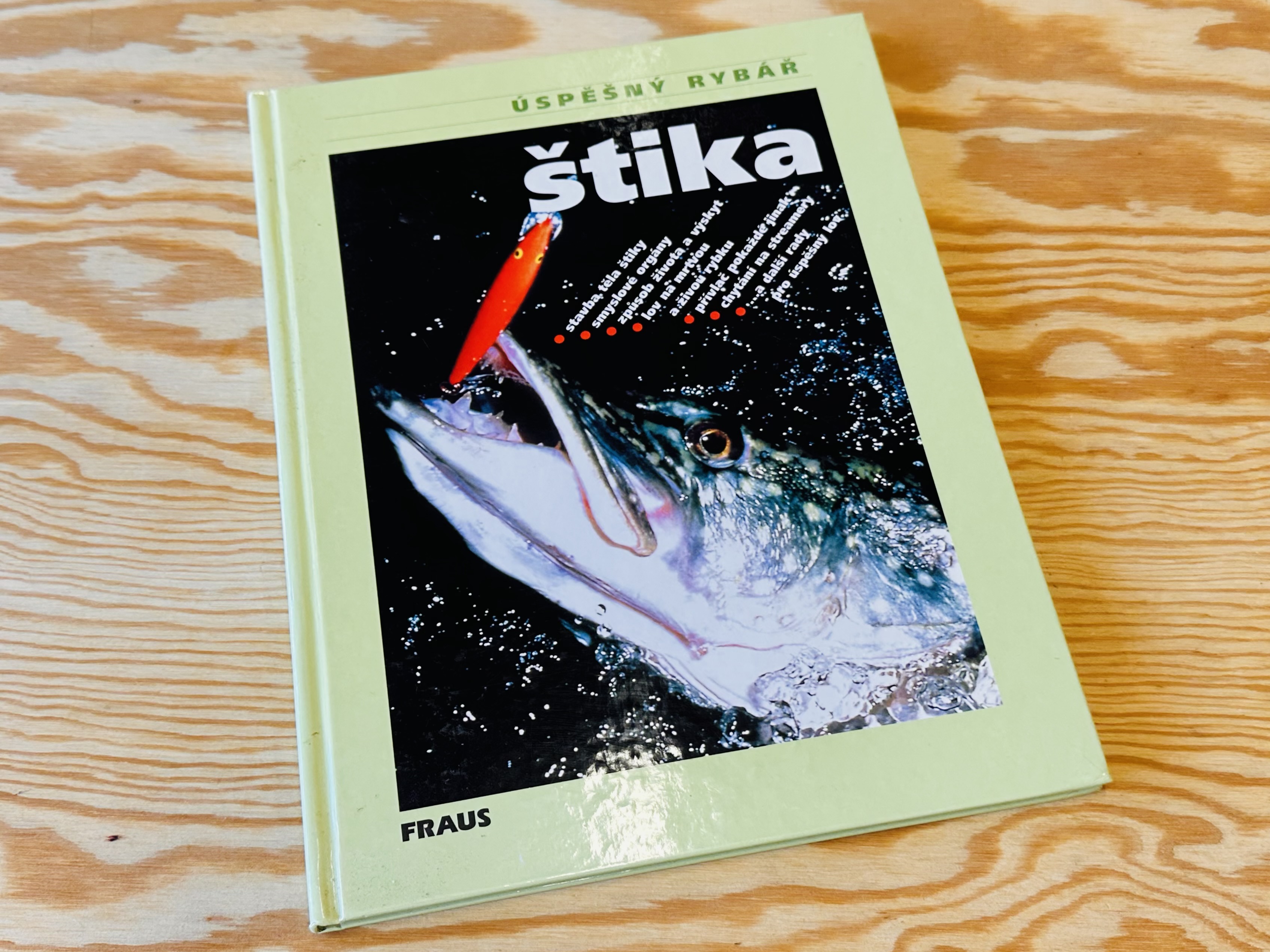 KNIHA ÚSPĚŠNÝ RYBÁŘ ŠTIKA / FRAUS