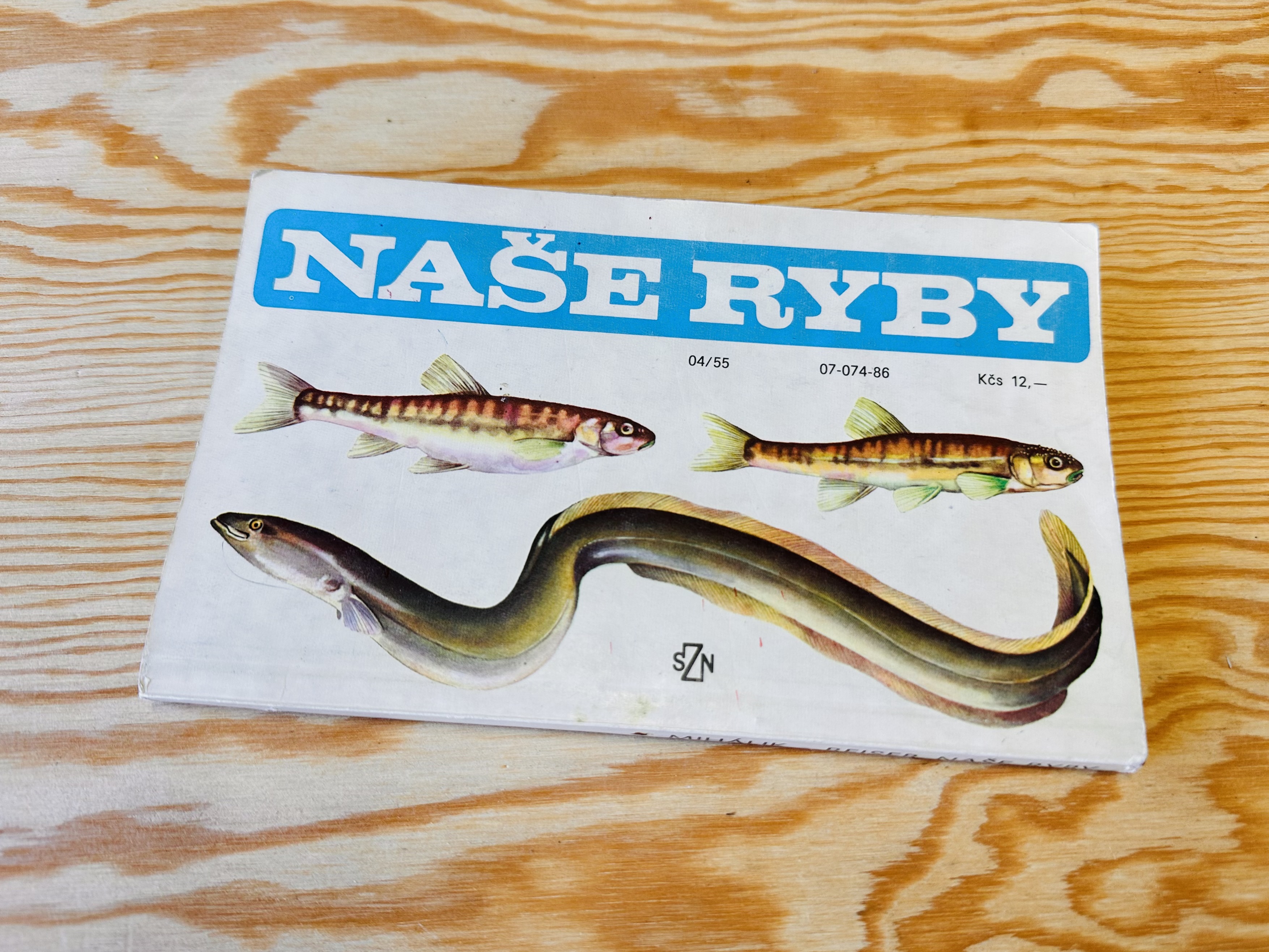KNIHA NAŠE RYBY / SZN