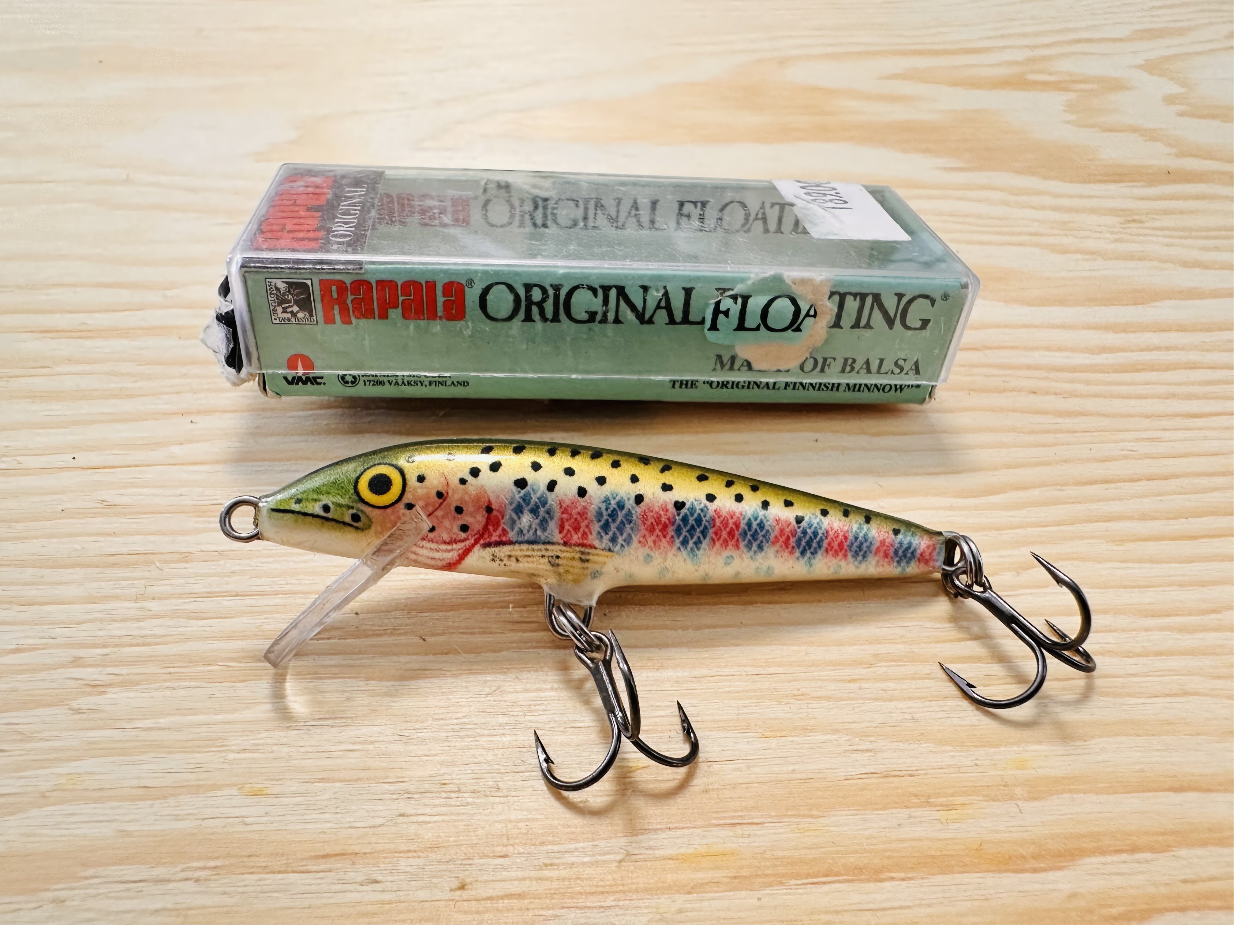 WOBLER RAPALA ORIGINAL FLOATING 07 RT / 7 cm / 4 g 