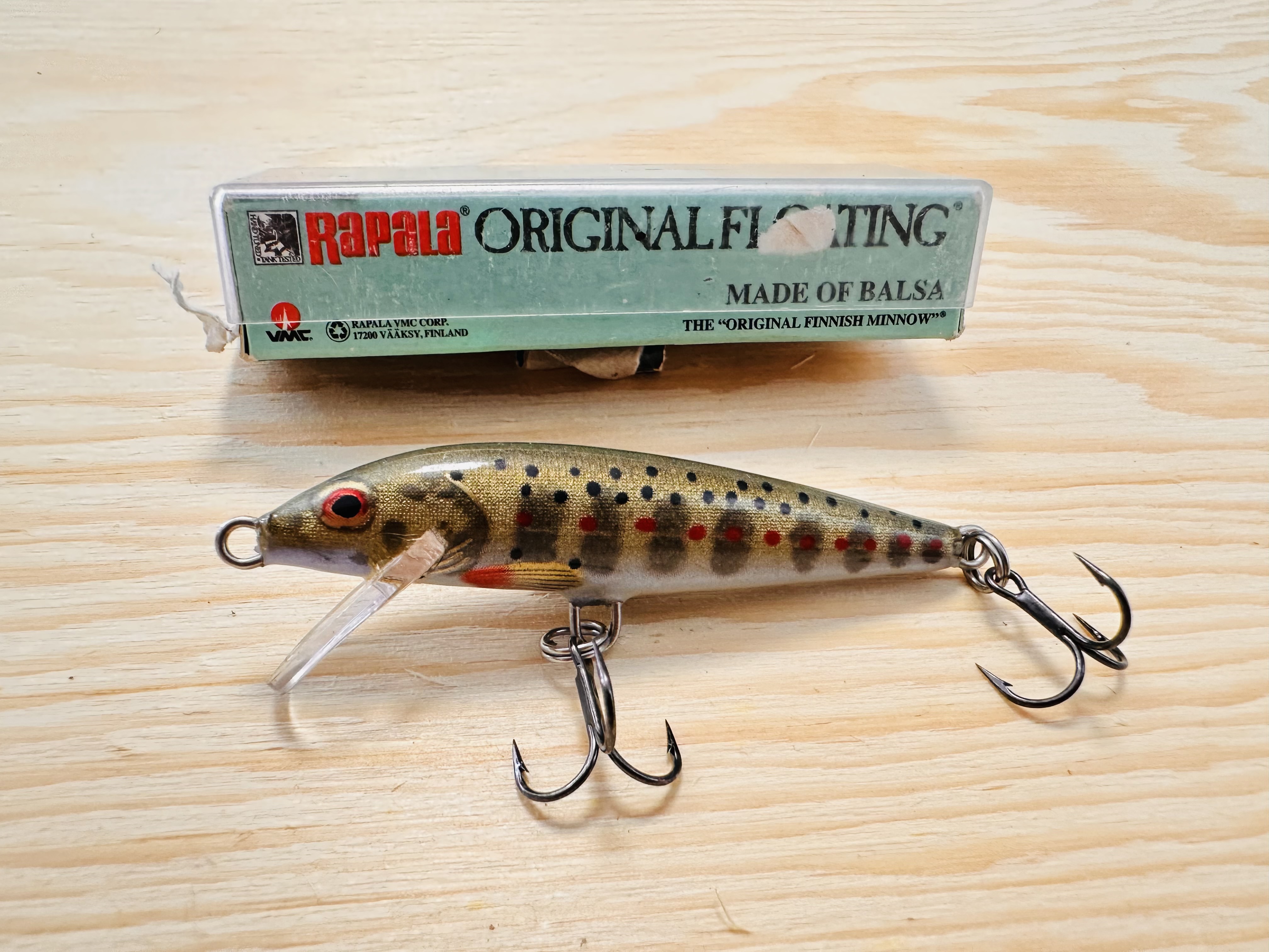 WOBLER RAPALA ORIGINAL FLOATING 07 GJTR / 7 cm / 4 g 