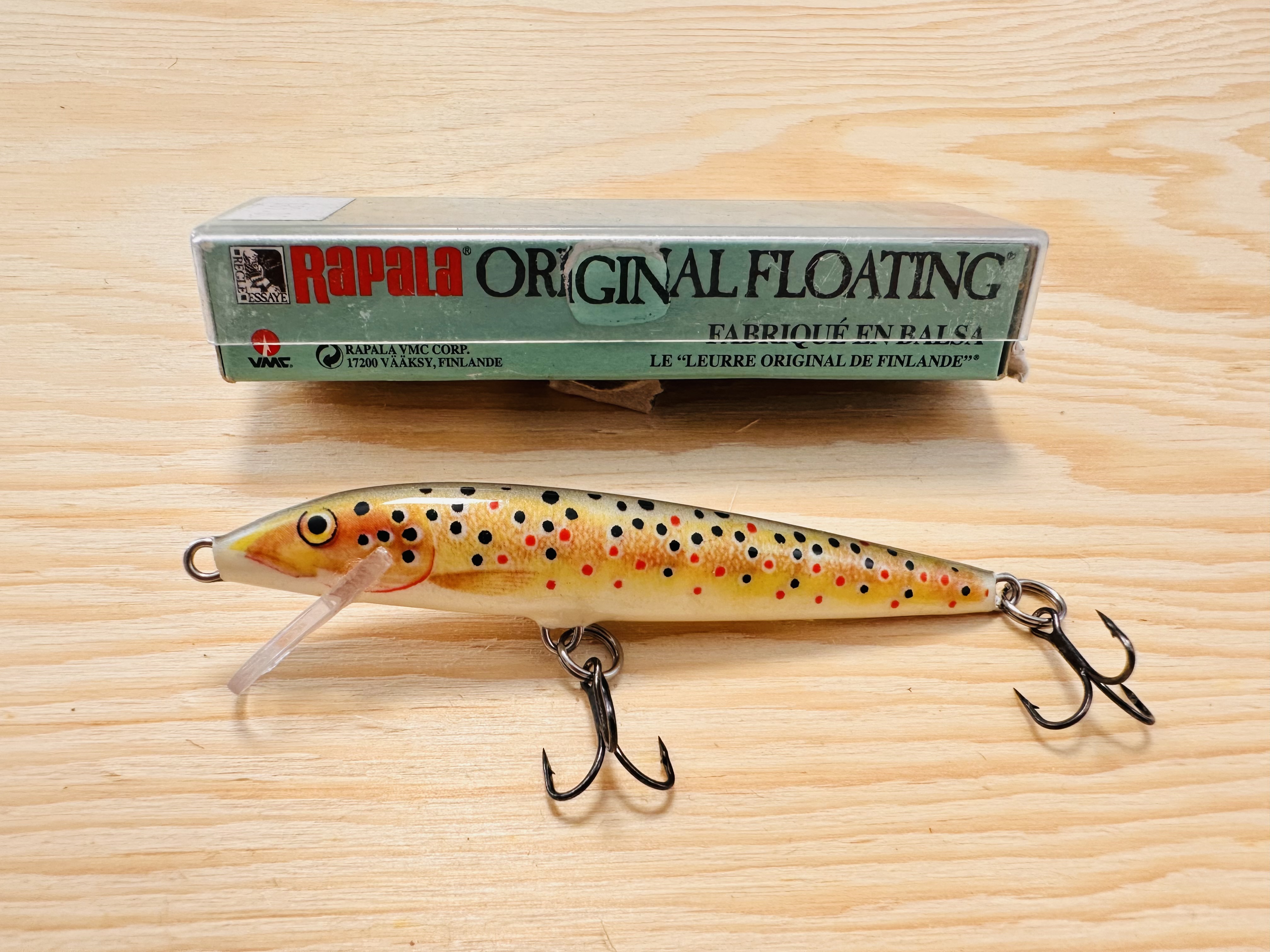WOBLER RAPALA ORIGINAL FLOATING 09 TR / 9 cm / 5 g 