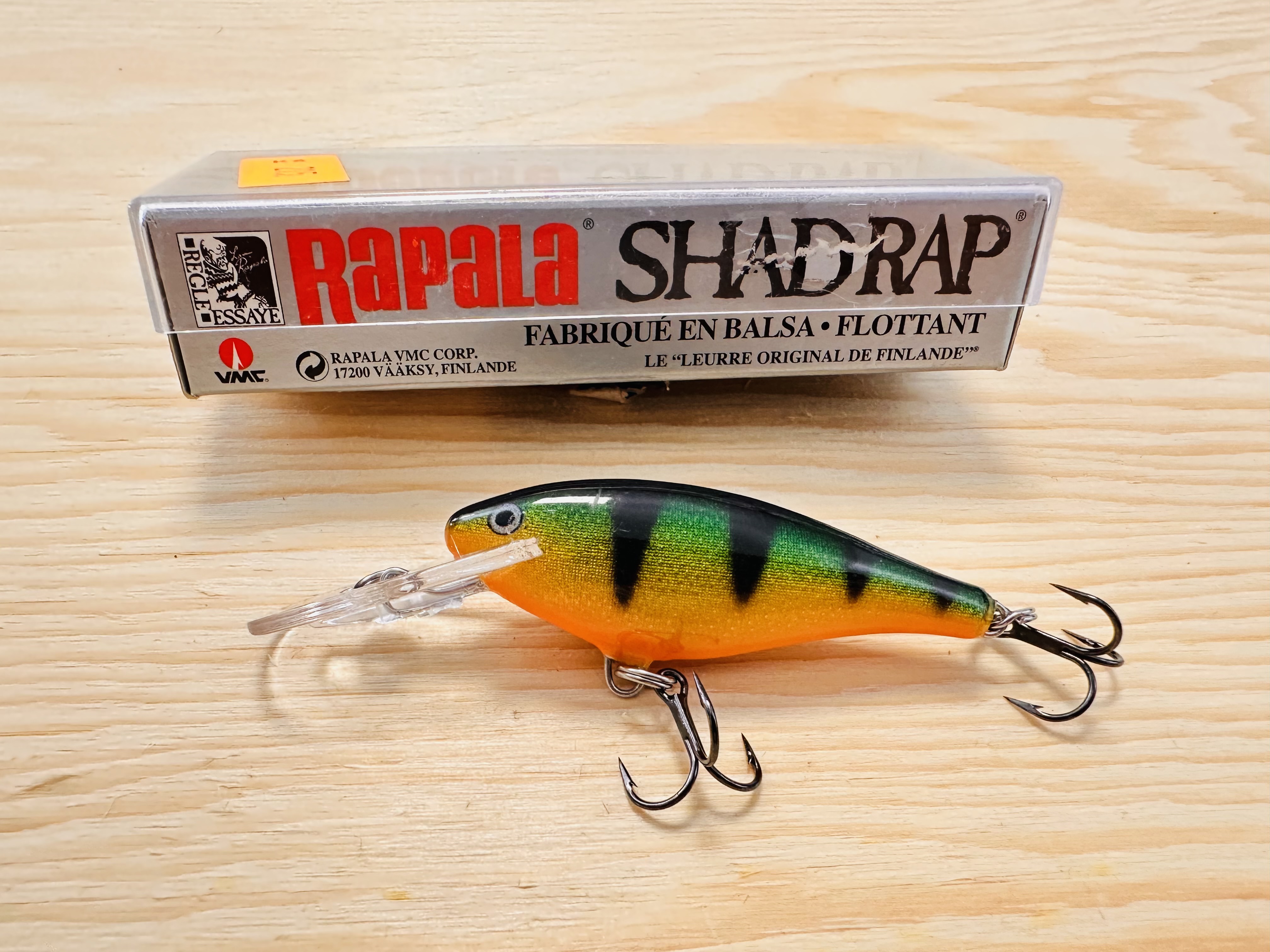 WOBLER RAPALA SHAD RAP SR 05 P  / 5 cm / 5 g 