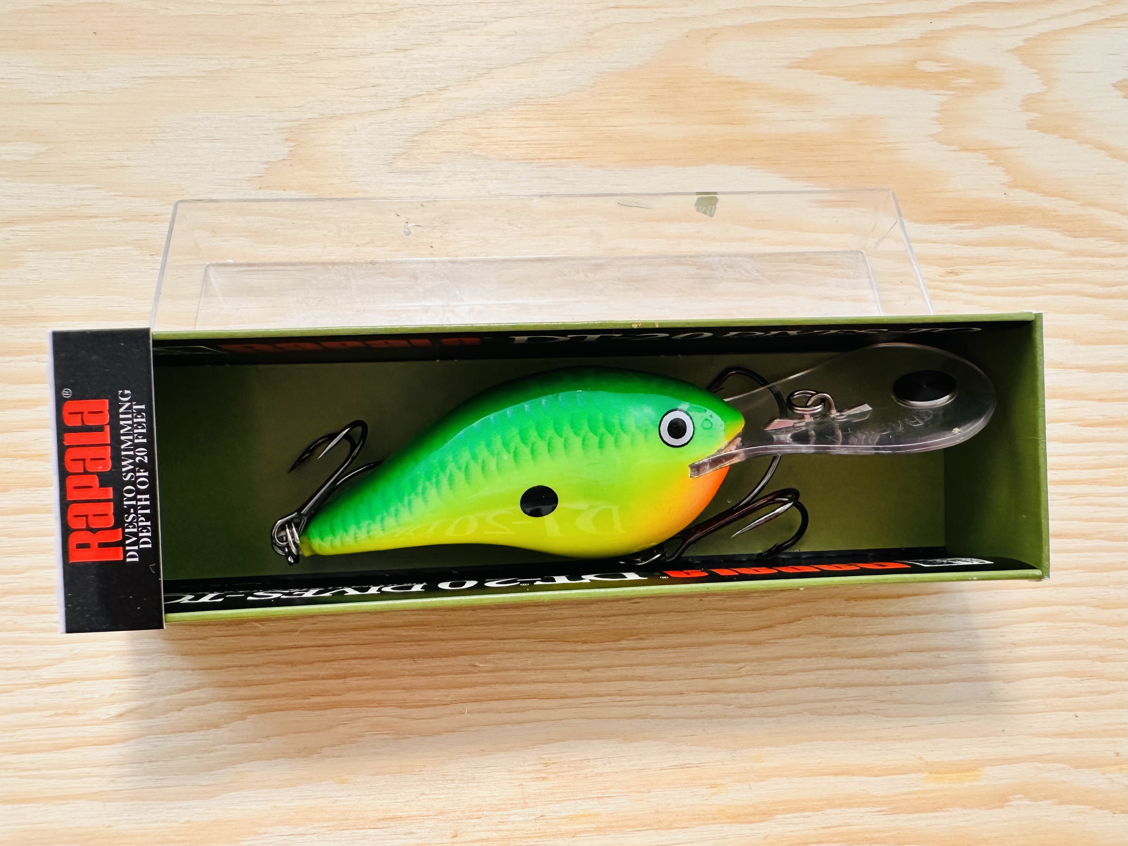WOBLER RAPALA DT-20 DIVES-TO DTMSS20 CTL / 7 cm / 25 g