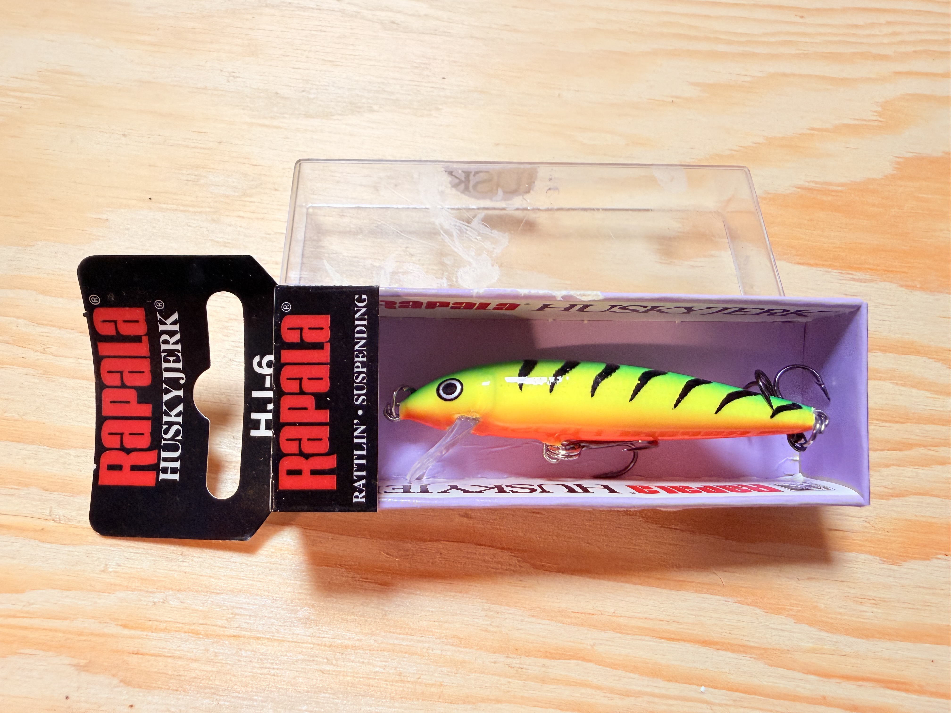 Wobler RAPALA Husky Jerk HJ6 - FT / 6 cm / 3 g