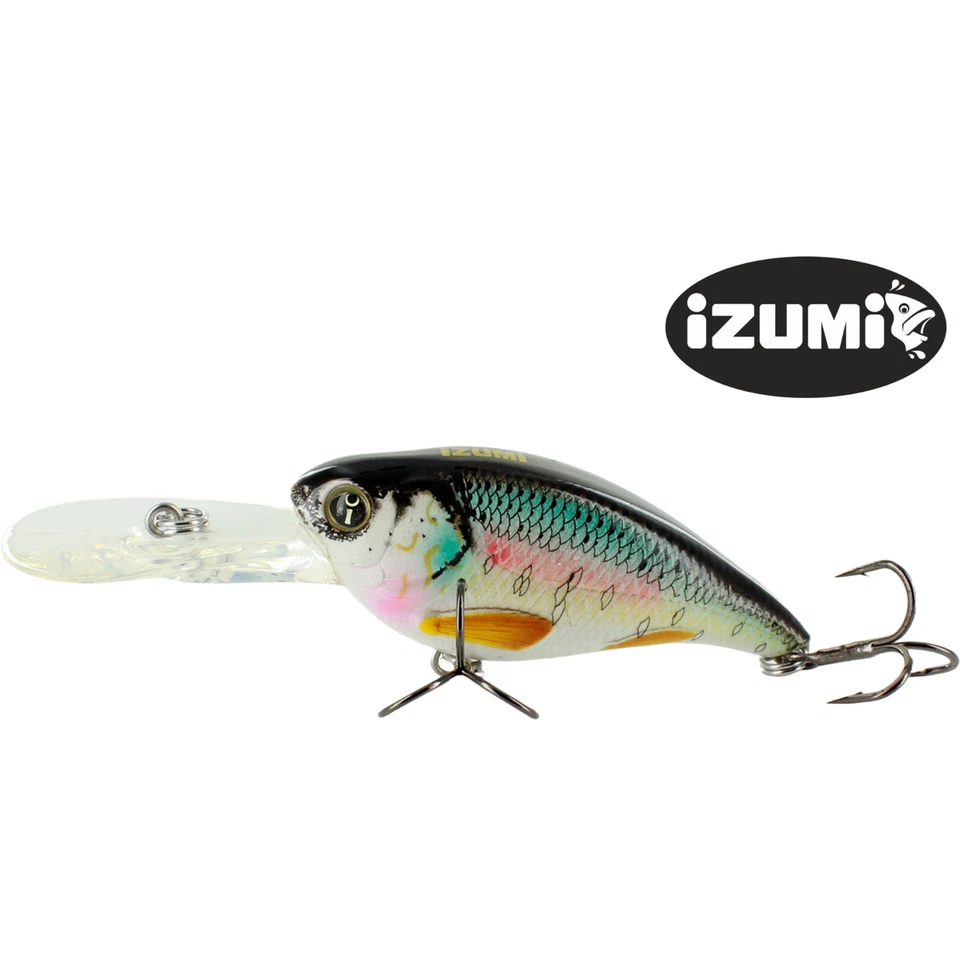 Wobler IZUMI Crank 6 cm / 02 Black Shinner