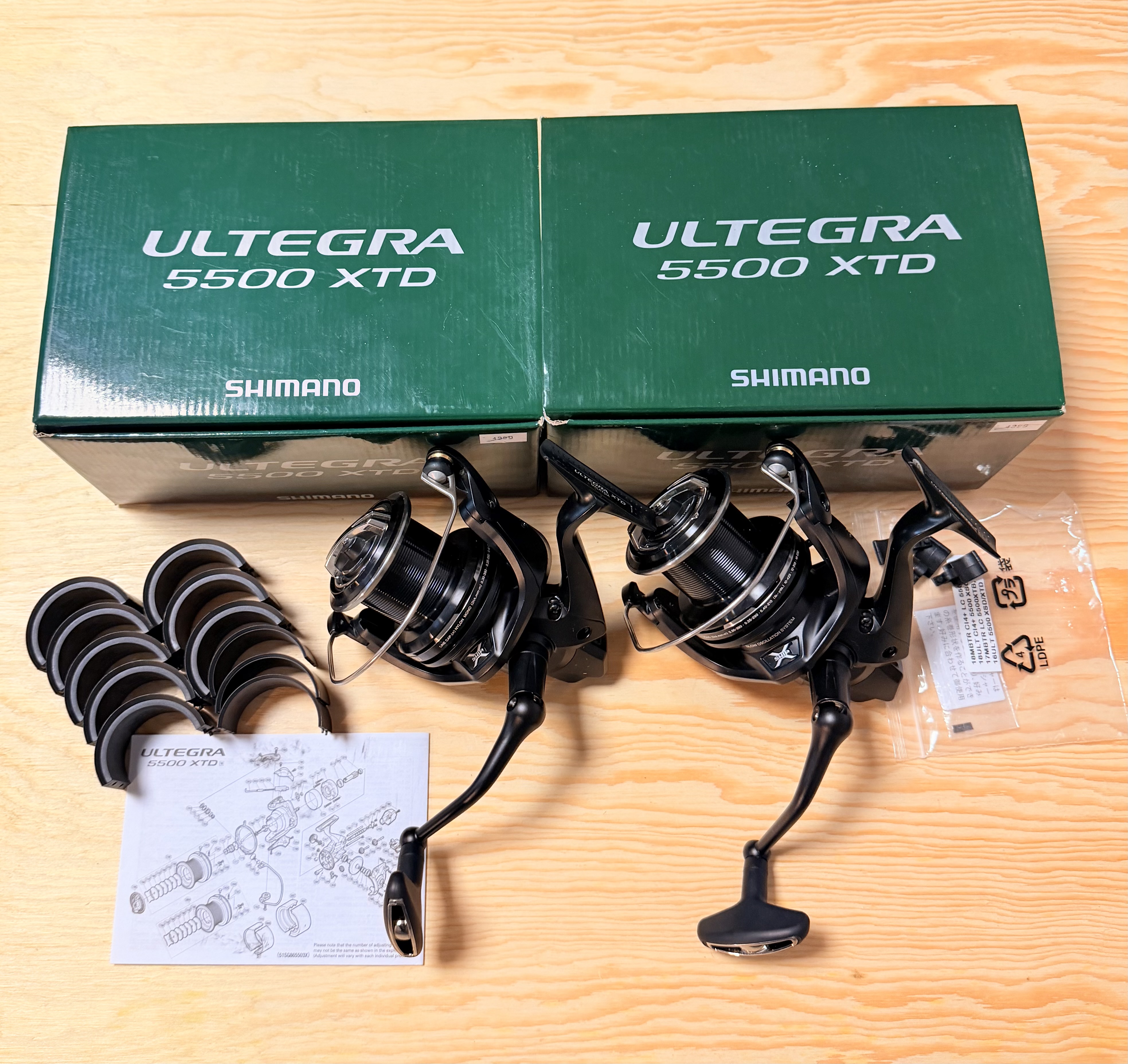 2 KAPROVÉ NAVIJÁKY SHIMANO ULTEGRA 5500 XTD