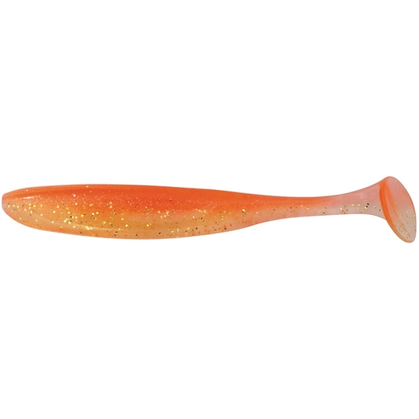 Keitech: Gumová nástraha Easy Shiner 3,5" 8,9cm 3,9g Orange Flash 7ks