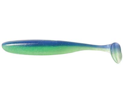 Keitech: Gumová nástraha Easy Shiner 3,5" 8,9cm 3,9g Blue Chartreuse 7ks