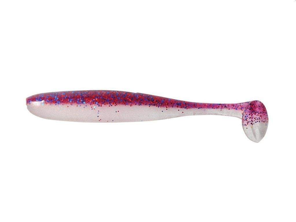 Keitech: Gumová nástraha Easy Shiner 4,5" 11,4cm 7,3g Cosmos/Pearl Belly 6ks