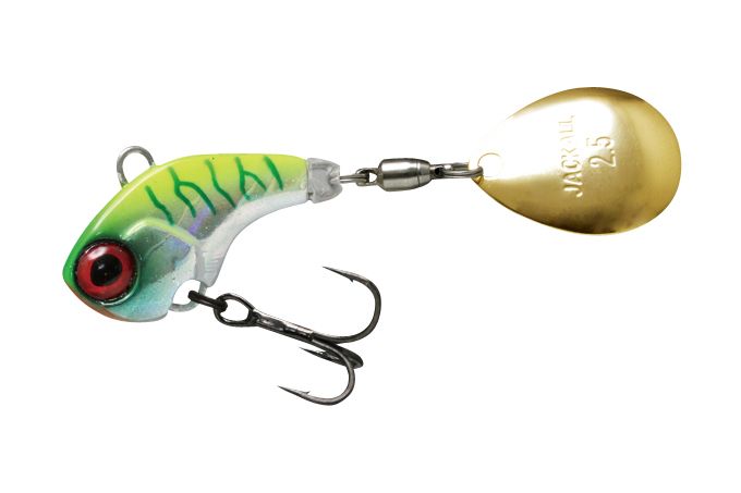Jackall Deracoup Tail Spinner HL Chart back tiger 7g 