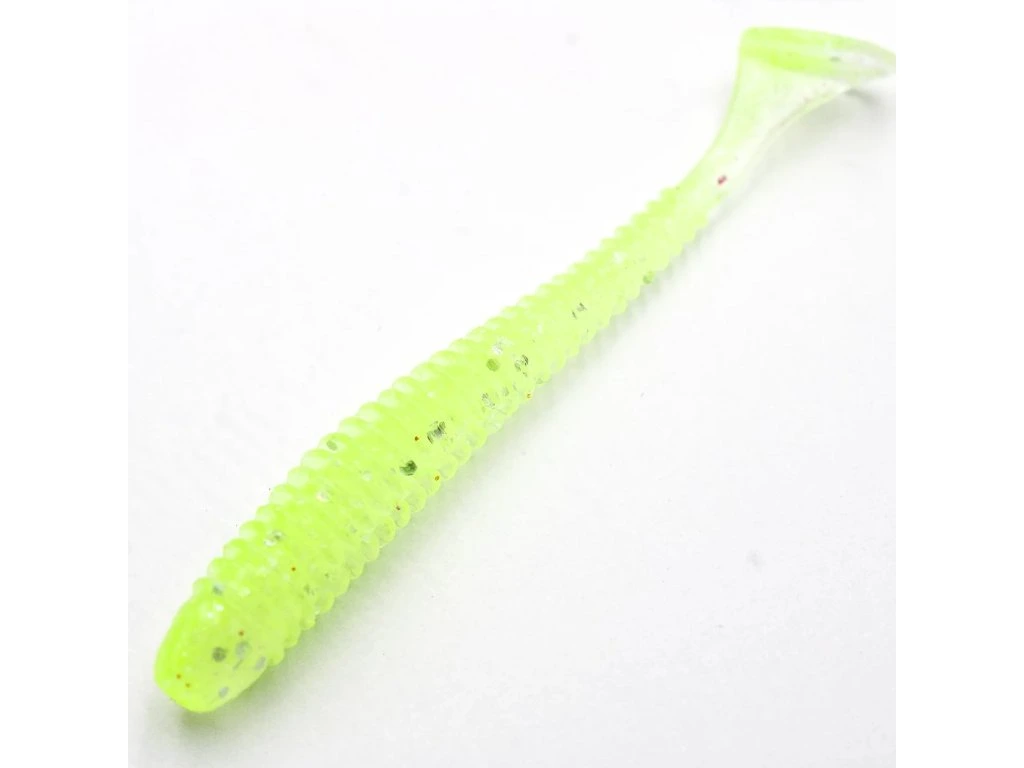 Gumová Nástraha Keitech Swing Impact 4,5" 11,4cm Chartreuse Shad 484T (6ks)
