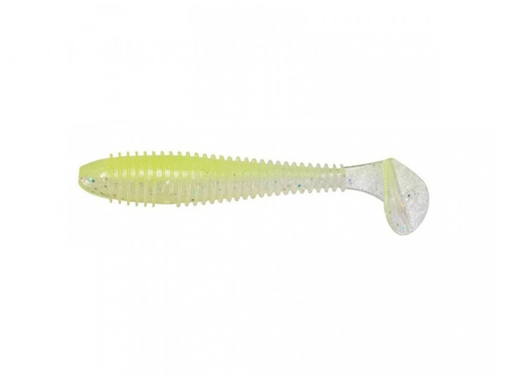 Gumová Nástraha Keitech Swing Impact Fat 4,3" 11cm Chartreuse Shad 484T (6ks)