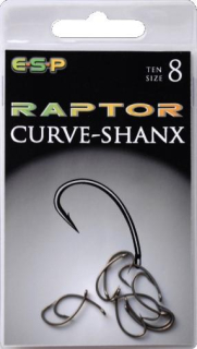 HÁČKY E-S-P RAPTOR CURVES SHANX vel. 10