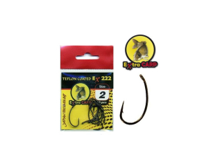 HÁČKY EXTRA CARP TEFLON HOOKS série Ex 222 bal.10ks vel. 2